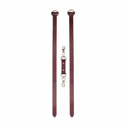 Элегантные оковы Ouch Ouch! - Thigh Cuffs - Burgundy, 110 см, красный