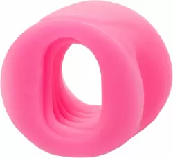 Эрекционное кольцо-бампер SLOP TOP FILTHY LUV, диаметр 3 см, силикон, светящийся, розовый