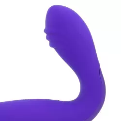 Вибромассажер Strapless Strap-On перезаряжаемый – фиолетовый	