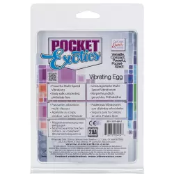Вибро-яйцо Pocket Exotics Vibrating Egg – белый