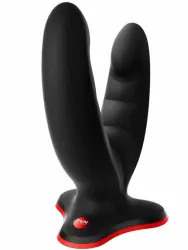 Двойной фаллоимитатор Fun Factory Ryde, 15 см, силикон, черный