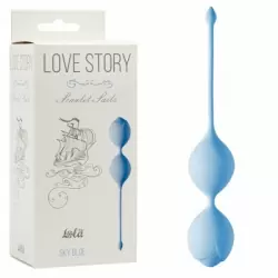 Вагинальные шарики Love Story Scarlet Sails Sky Blue 3003-04Lola