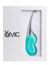 Изогнутый стимулятор клитора Youvic, 16,5 см, 10 режимов, бирюзовый