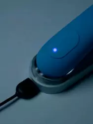 Инновационный вибратор Iroha Mai Ruri, 17,4 см, силикон, голубой