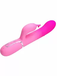 Вибратор-кролик Baile Shima, двойной мотор, 7 режимов