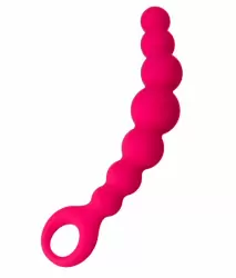 Изогнутый анальный стимулятор TOYFA POPO Pleasure – розовый