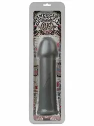 Гладкий фаллоимитатор American Bombshell - B-10 Torpedo, 26 см, с увеличенной головкой, черный