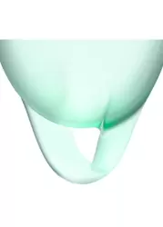 Набор менструальных чаш Satisfyer Feel confident Menstrual Cup (light green)
