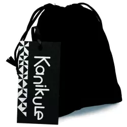 Средняя силиконовая анальная пробка Kanikule Medium с кристаллом – розовый с разноцветным