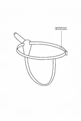 Гендерно-нейтральный страпон Adjustable от Shots Toys