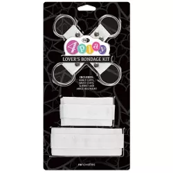 Фиксаторы для рук и ног Lover's Bondage Kit – белый
