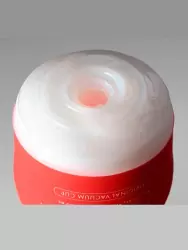 Нереалистичный мастурбатор Tenga Original Vacuum Cup, 15,5 см, ТПЭ, красный
