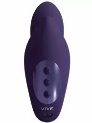 Вибратор Shots Toys Yuki, 10 скоростей, с массажными шариками, фиолетовый