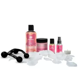 Подарочный набор Dona Be Romanced Flirty с феромонами – ягодный