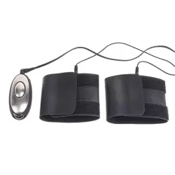 Наручники Shock Therapy для электростимуляции – черный