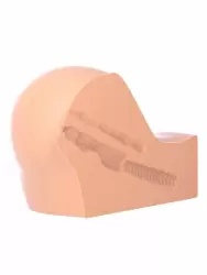 Реалистичный мастурбатор Pipedream  Fuck Me Silly To Go, Petite Fantasy Bubble Butt, попка, два отверстия, телесный