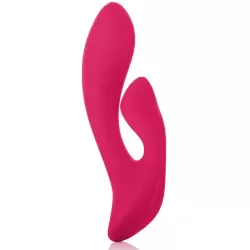 Вибромассажер со стимулятором клитора Silhouette S16 перезаряжаемый – красный