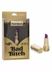 Мини-вибратор Naughty Bits Bad Bitch Lipstick, 7,5 см, 10 режимов, в виде помады