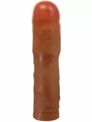 Реалистичная насадка-удлинитель Baile Kylian, ТПР, 20,5 см