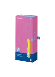 Вибратор с дополнительной стимуляцией клитора Satisfyer Vibes Yummy Sunshine – жёлтый 