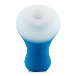 Мини-вибратор с охлаждающим эффектом Posh Silicone Ice Massager Tease – синий
