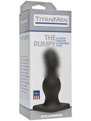 Анальная пробка TitanMen - The Rumpy с фаллическим кончиком – черный