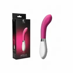 Вибратор для зоны G или простаты Apollo, розовый