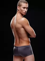 Серые хипсы, трусы мужские - M/L