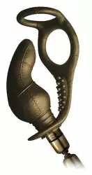 Анальная пробка с эрекц. кольцом Rocks Off Dr Rocco's Pleasure Emporium - Dauntless  Медный