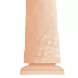 Фаллоимитатор Colours Pleasures Thin 8 на присоске – телесный