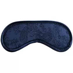 Маска на глаза Турецкие огурцы - синяя