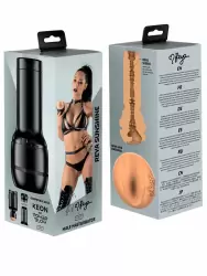 Реалистичный мастурбатор Kiiroo Feel Reya, анатомия реальной актрисы, 22 см, ТПЭ