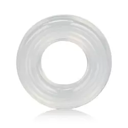 Большое кольцо на пенис Premium Silicone Ring Large – прозрачный