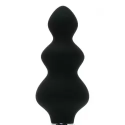 Анальная елочка Jolie Platinum Plug Medium – черная