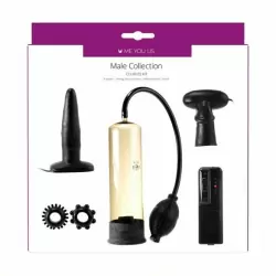 Подарочный набор для мужчин Me You Us Male Collection Couples Kit Black OS