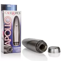 Мастурбатор с ротацией Apollo Rotator Stroker – серебристый
