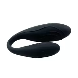 Многофункциональный вибромассажер для пар Indulgence Plus с пультом дистанционного управления – черный