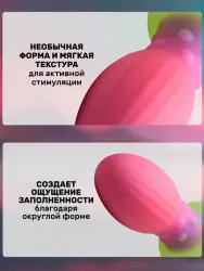 Фантазийная анальная пробка Creature Cocks Xeno Egg, 17,6 см, размер XL, силикон