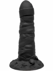 Необычный фаллоимитатор California Exotic Novelties Monster Dong The Mummy, с присоской, 18,5 см, жидкий силикон