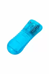 Анальная вибровтулка TOYFA - голубой