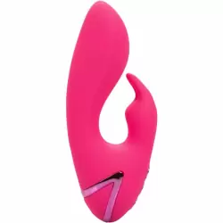 Компактный вибратор-кролик California Dreaming So. Cal Sunshine, 9,5 см, силикон, розовый