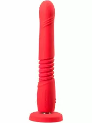 Фаллоимитатор Lovense Gravity, фрикционный, с вибрацией, красный