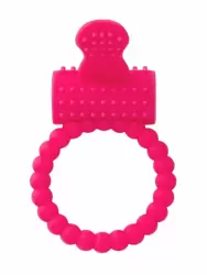 Эрекционное виброкольцо на пенис TOYFA A-Toys – розовый