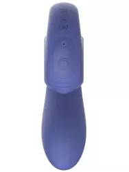 Анатомический вибратор SVibe GIZI Lite, непрерывная стимуляция, 2 мотора, 5 режимов работы, голубой