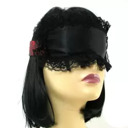 Маска на глаза Scandal Eye Mask – черно-красная