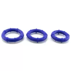 Набор эрекционных колец Posh фиолетовый