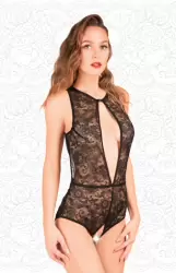 Боди черный  42-44