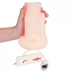 Вагина-девственница с вибратором Vibrating Virgin – телесная