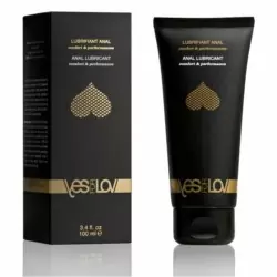 Анальный лубрикант на водно-силиконовой основе YESforLOV Comfort&Performance - 100 мл