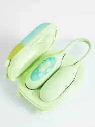 Многофункциональный вибратор BeYourLover Magic Suitcase с бесконтактным стимулятором клитора, управление через приложение, 7 см, зеленый